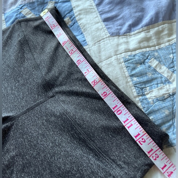 90 Degree By Reflex Womens Charcoal Grey Spandex Shorts Activewear Athleisure XS - Picture 4 of 5